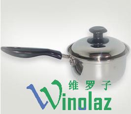 14CM height of a single handle milk pan pan cover t..