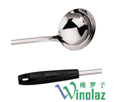 5MM stainless steel flat shovel handle fried 9.5CM ..