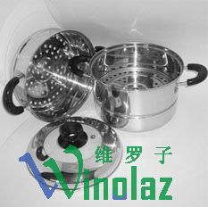 Combination of multi-pot with steamer 24CM Height 1..