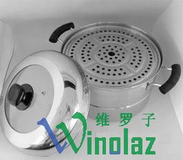 28CM银领双蒸片多用锅（三层底