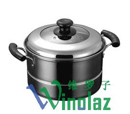 28CM银领双蒸片多用锅（三层底）